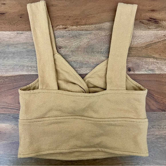 Madewell Knot Front Cropped Tank Top - Picture 9 of 11